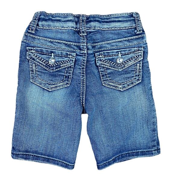 Xhilaration Embellished Jean Shorts Size XS 4/5 - Picture 2 of 6